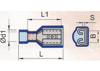 Nylon Fully Insulated Female Coupler