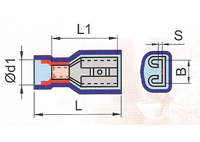 Nylon Fully Insulated Female Coupler