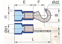 Insulated Hook Terminals