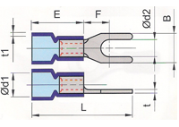 Insulated Spade Terminals - Easy Entry