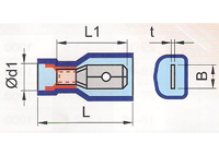 Nylon Fully Insulated Male Coupler