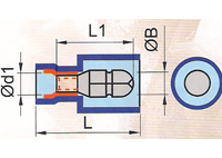 Nylon Fully Insulated Female Bullet Sockets