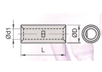 Short Barrel Copper Splice