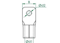 Square Terminals For Compressed Wire For Compressed Wire